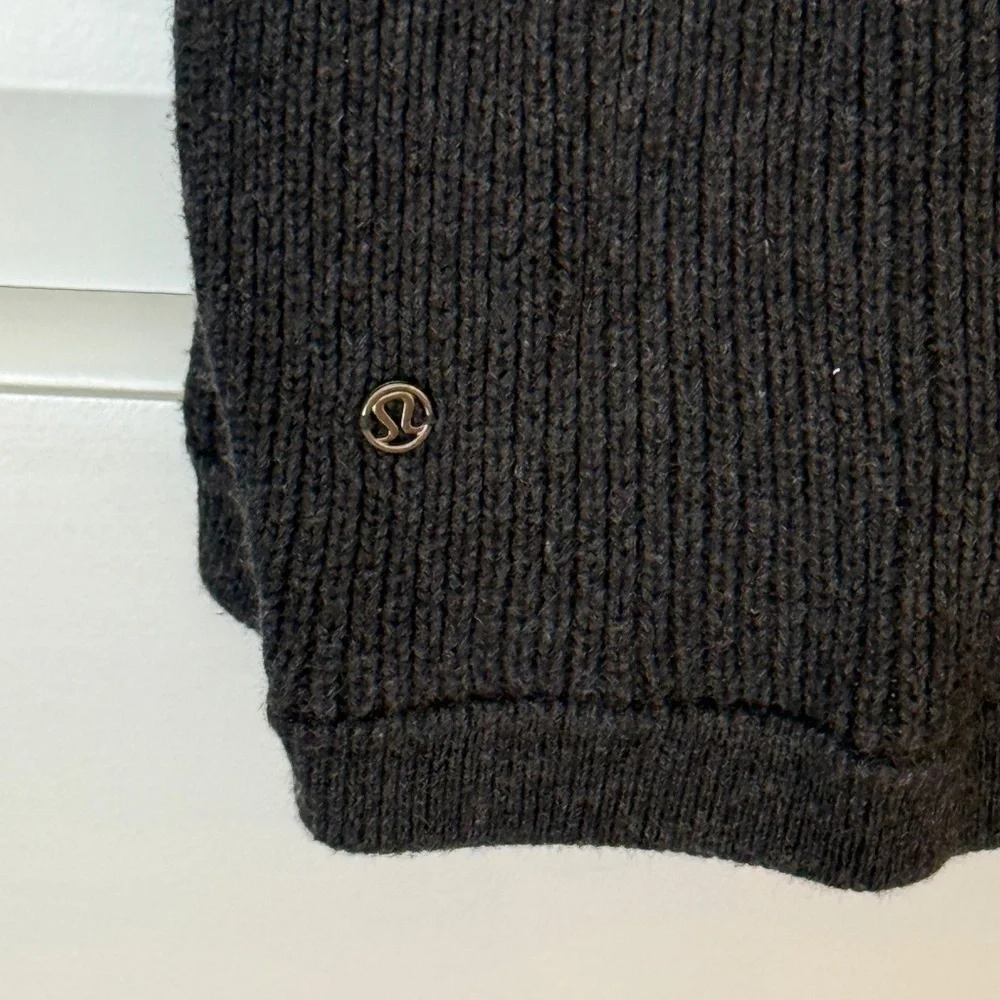 Lululemon The Sweater The Better Heathered Black 45663